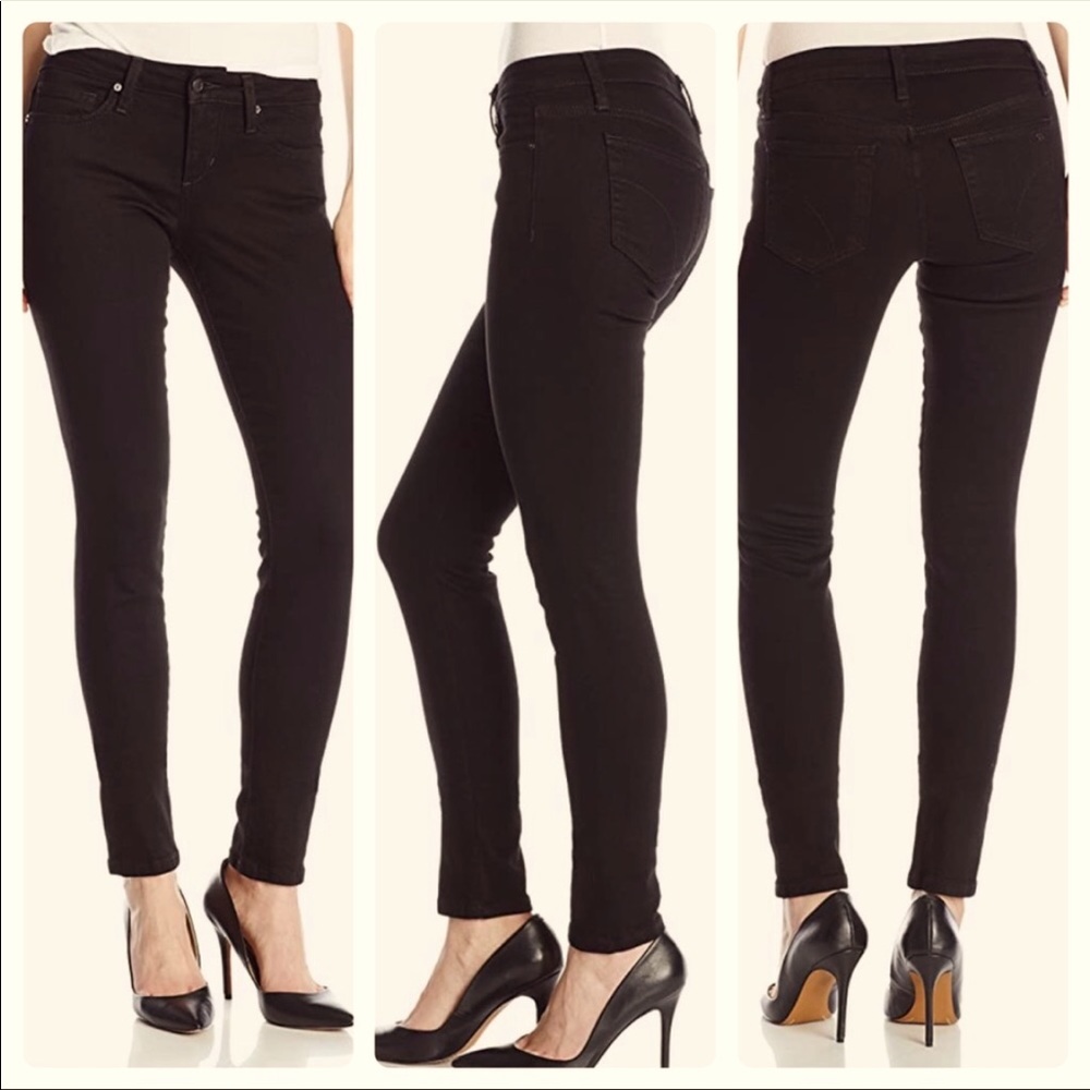Joes Jeans Black “Nadia” Skinny Jeans Sz. 25